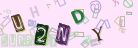 This is a captcha-picture. It is used to prevent mass-access by robots. (see: www.captcha.net)
