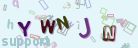 This is a captcha-picture. It is used to prevent mass-access by robots. (see: www.captcha.net)