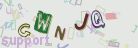 This is a captcha-picture. It is used to prevent mass-access by robots. (see: www.captcha.net)