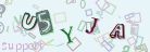 This is a captcha-picture. It is used to prevent mass-access by robots. (see: www.captcha.net)