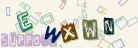 This is a captcha-picture. It is used to prevent mass-access by robots. (see: www.captcha.net)